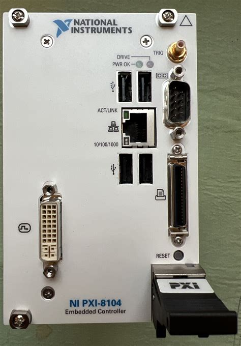 pxi-8104 0 GHz Intel Celeron 575 Processor PXI Controller —The PXI-8101 is a two-slot embedded controller for PXI and CompactPCI systems