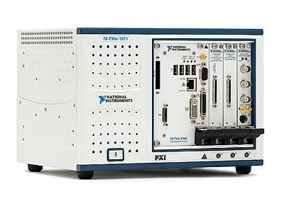 pxie-1071  PXIe, 4-Slot (3 Hybrid Slots), Up to 3 GB/s PXI Chassis The PXIe‑1071 is designed for a wide range of test and measurement applications and provides a high-bandwidth backplane