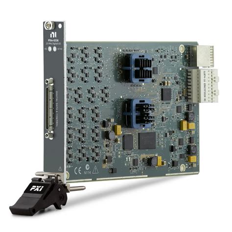 pxie-6536  The module is also well-suited for other common digital applications such as pattern I/O, change detection, protocol emulation, or other custom digital interfacing