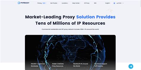 pyproxy download Pyproxy provides IP proxy services with reasonable price and high quality, including static IP proxy, dynamic IP proxy, static ISP proxy, HTTP proxy, socks5 proxy and other IP proxy services for large-scale data collection and network capture! Get Coupons