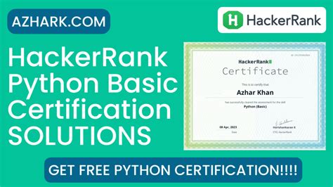 python basic certification hackerrank solution 