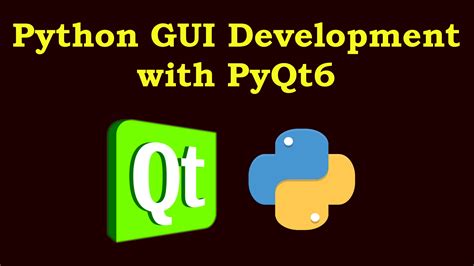 python gui development with pyqt6 & qt designer  Watch the following screencast —