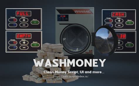 qbcore money wash  -Cleaned up on the outside