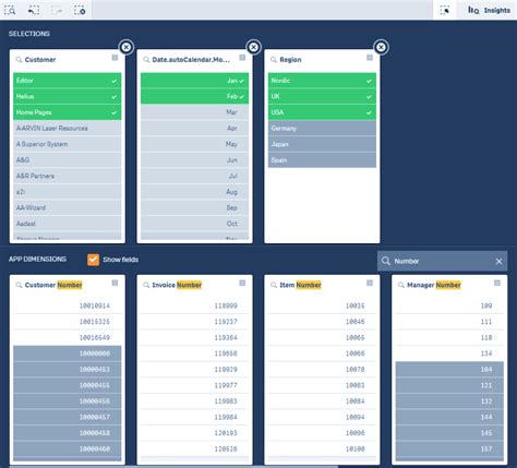 qlik sense get field selections  The result of searching for "Food" in the selection Product