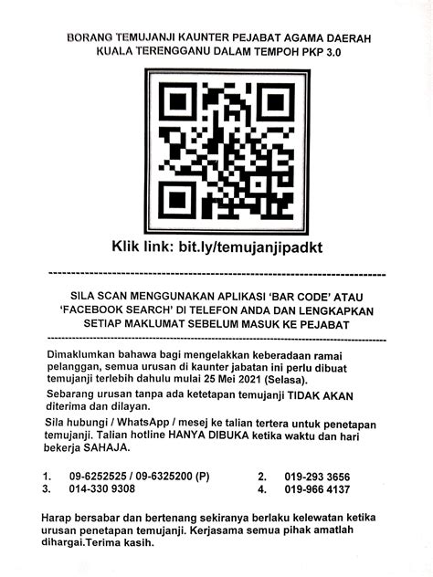 qr code temujanji pejabat agama johor 6% Buddha, 6