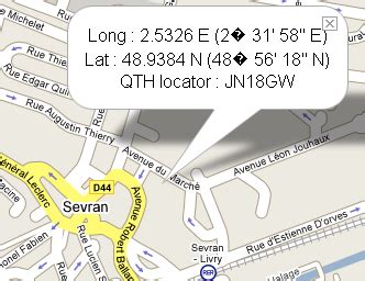 qth locator google maps  To view maps need the presence of the Internet on your device