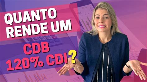 quanto rende 1000 a 120 do cdi  A taxa CDI hoje está em 5,90% e é possível acompanhá-la pelo site da B3 (Bolsa Brasil Balcão)