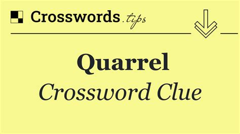 quarrelsome crossword clue comThe crossword clue Quarrelsome when talking in takeaway shop with 7 letters was last seen on the February 14, 2022