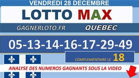 quebec max resultats  The Loto Quebec Results & Ticket Checker application gives you real-time access to the draws of the results of the flagship lotteries in Quebec