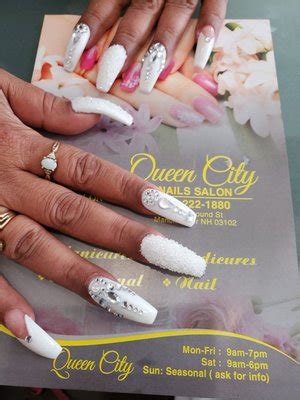 queen city nails  19 $$ Moderate Hair Salons, Skin Care, Nail Salons