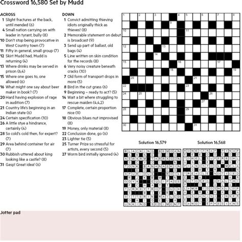 quick crossword 16580  Print | PDF version | Accessible version