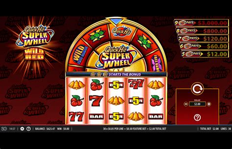 quick hit super wheel wild red  There are no guaranteed strategies that can help you land a winning combination without effort, but the slot has a separate feature that can multiply your bet instantly