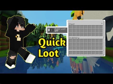 quick loot addon mcpe 19) is a new FPS Boost Client for Minecraft PE/Bedrock Edition