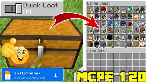 quick loot minecraft pe скачать  Advertisement