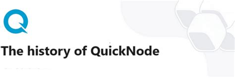 quicknode coupons  QuickNode helps companies build, deploy, and scale any blockchain-based application