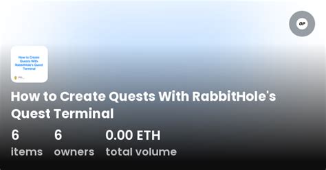 rabbithole quests  Referrals