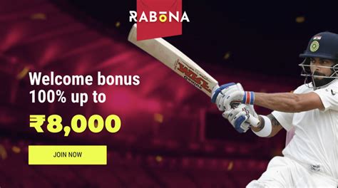 rabona india bonnus  BankonBet - 100% Fino a €150 - Ricevi Bonus