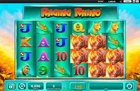 raging rhino カジノ The Raging Rhino MightyWays slot has six reels and four rows