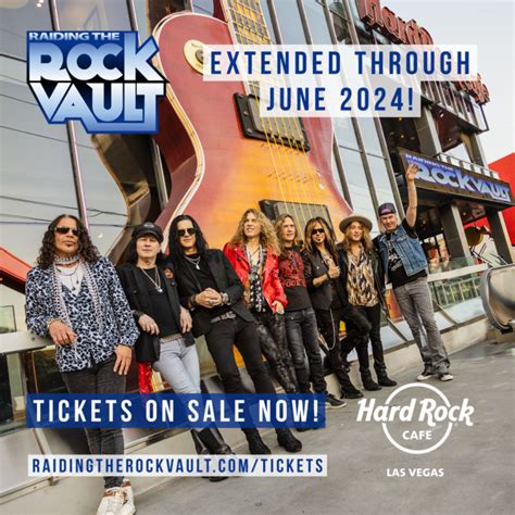 raiding the rock vault lvh theater las vegas  6:00pm