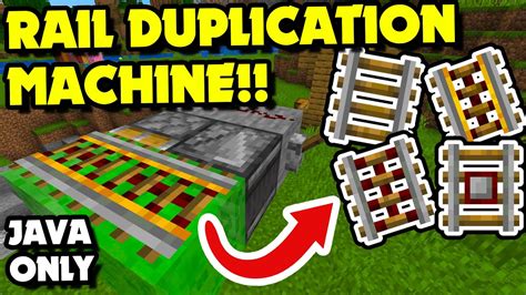 rail duplicator minecraft If you want to dupe TNT, carpets, and other items: allow-piston-duplication: true; If you want to break bedrock, portal frames, and other unbreakable blocks: allow-perm-block-break-exploits: true ; If you want to create headless pistons or have exploits that require them: allow-headless-pistons: true ;For people who don't know what duping is, thats basically you taking a block (for e