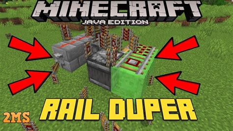 rail duplicator minecraft  non directional