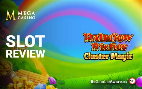 rainbow riches cluster magic review  First Deposit Only