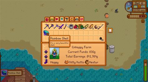 rainbow shell stardew mr qi  You found another note written by 'Mr