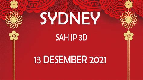 raja paito sydney 4d  1st Prize