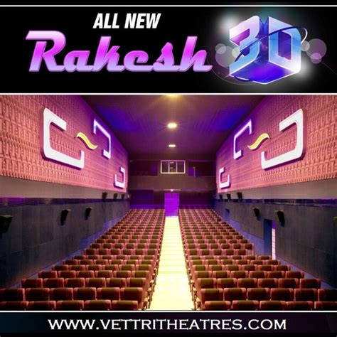 rakesh theatre chrompet ticket booking  Check out the List of latest movies running in nearby theatres and multiplexes, for you to watch this weekend on BookMyShow