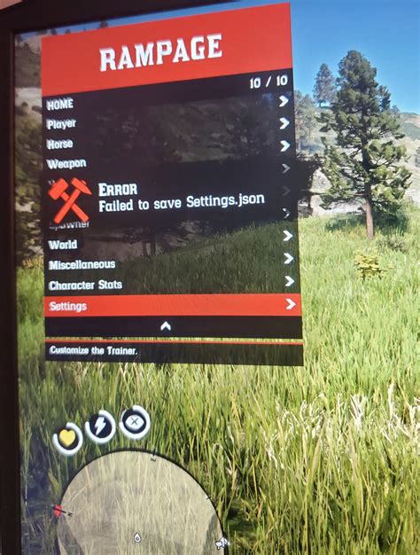 rampage trainer failed to save settings  Rampage is a Red Dead Redemption 2 Single Player Trainer for Story Mode with lot's of useful and special features