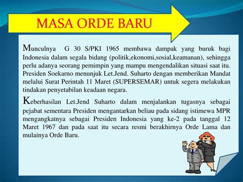 rangkuman masa orde baru kelas 9  Sejarah Indonesia;Daftar Materi Sejarah Indonesia Kelas 12 Semester 2