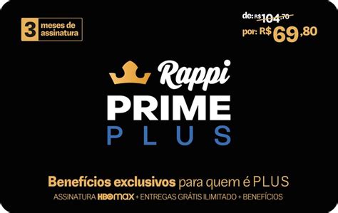 rappi prime cobrança indevida  Cobrança de assinatura Prime Plus indevida