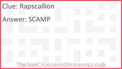 rapscallion crossword clue  In an effort to arrive at the correct answer, we have thoroughly scrutinized each option and taken into account all relevant information that could provide us with a clue as to which solution is the most accurate