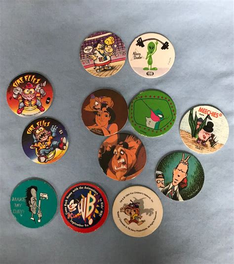 rare pogs RARE Official Trov Trouncer Pog Slammer Multicolored Trovin’ Poison Slammer