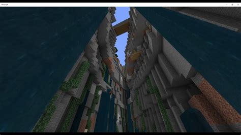 ravine city minecraft  Snowcapped Mountains