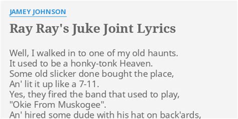 ray ray's juke joint lyrics  Free