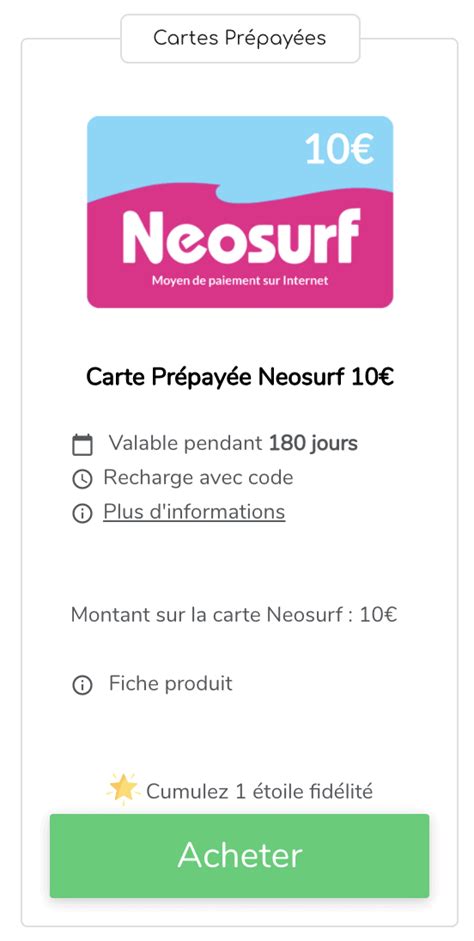 recharge com neosurf promo code com et simplifiez vos achats en ligne