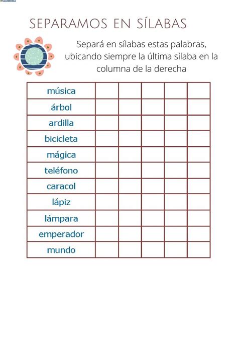 recreio separar silabas  La sílaba tónica es bue, es una palabra llana o paroxítona, esto es que su sílaba tónica es la penúltima y no lleva tilde