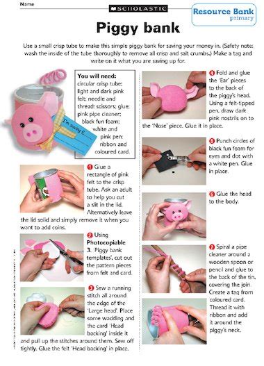 refasy piggy bank instructions  $25