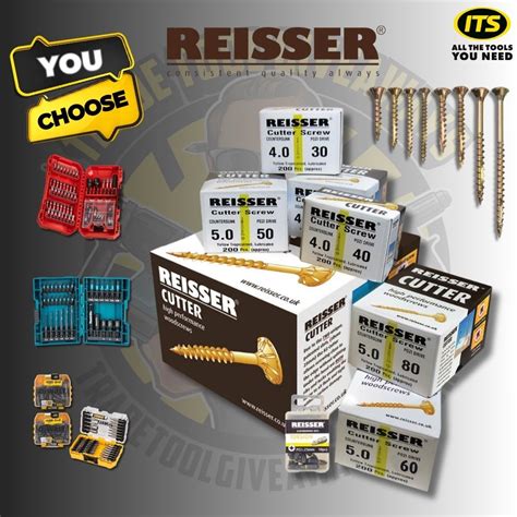 reisser screws  Buy online & collect in hundreds of stores in as little as 1 minute!8 Products Reisser R2 Pozi Countersunk Yellow Passivated Woodscrews Pack of 200 Head Type Countersunk Single Thread Shank Type Universal Shank Reisser R2