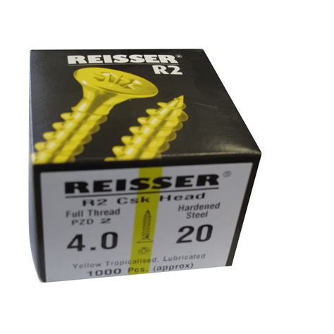 reisser screws  Optimised Thread to Reduce Torque & Enhance Pull-Out Resistance