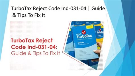 reject code ind-165-02 turbotax <mark> It's your money</mark>