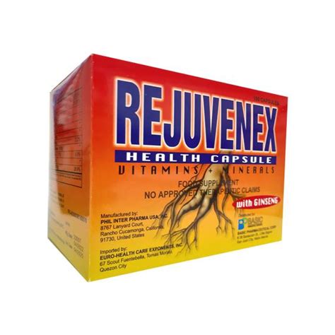 rejuvenex capsule  Medical Supply Store