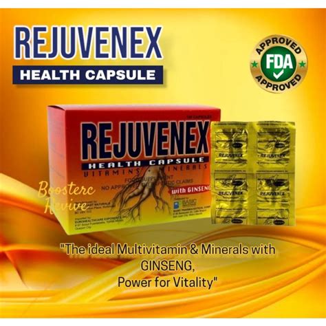 rejuvenex vitamins  Vitamins/supplements