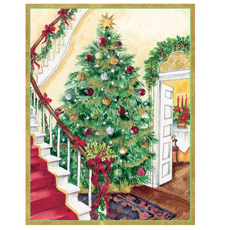religious christmas cards personalized 24 Modern Watercolor Religious Christmas Cards + Envelopes RR1 6911