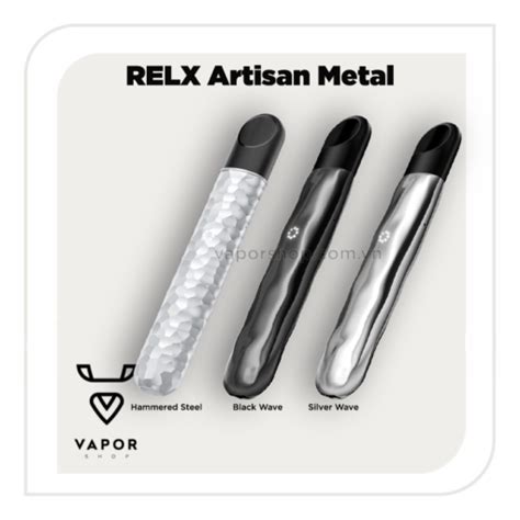 relx artisan specs  Thông số kỹ thuật Relx Artisan Metal