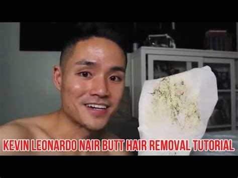 removing butt hairs using nair kevin leonardo  bro just put "pp" after youtube 