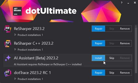 resharper ai assistant  Use these cheat sheets to master your ReSharper keyboard scheme of choice: ReSharper Default Keymap: Visual Studio scheme (optimized for experienced Visual Studio users, overrides