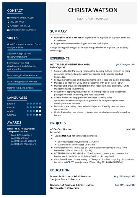 retail relationship banker resume examples 5% of resumes