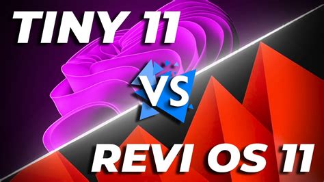 revios vs tiny11  • 5 mo